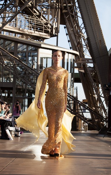 Unconventional Catwalk Took Over Paris The Phenomenal Success of Jessia Minh Anhs Autumn Fashion Show Atop the Eiffel Tower